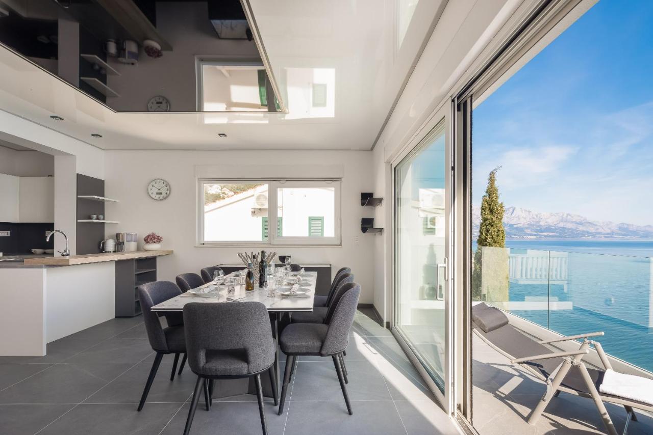 Beachfront Holiday Home - Private Heated Pool Mimice Ngoại thất bức ảnh