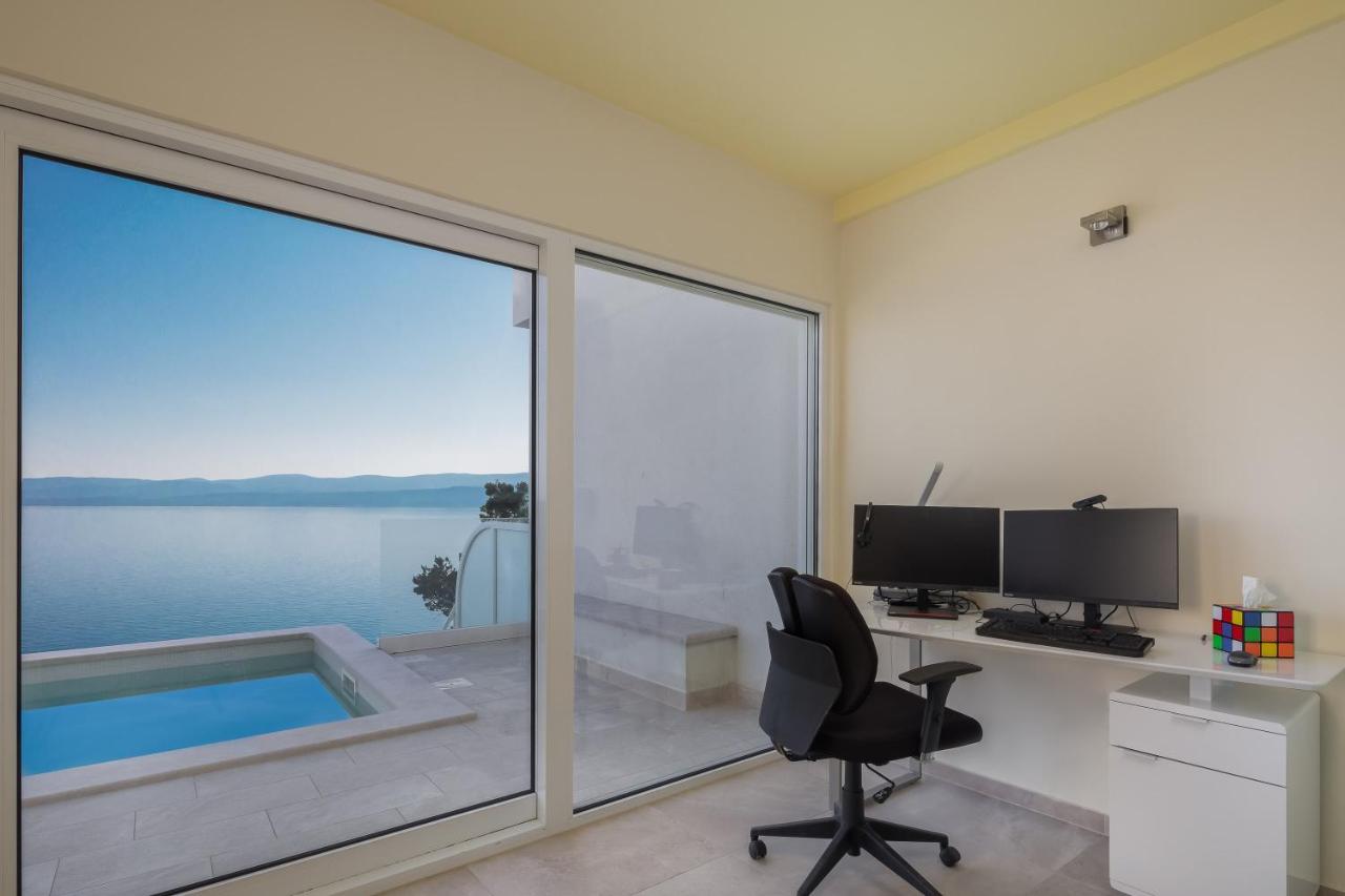 Beachfront Holiday Home - Private Heated Pool Mimice Ngoại thất bức ảnh